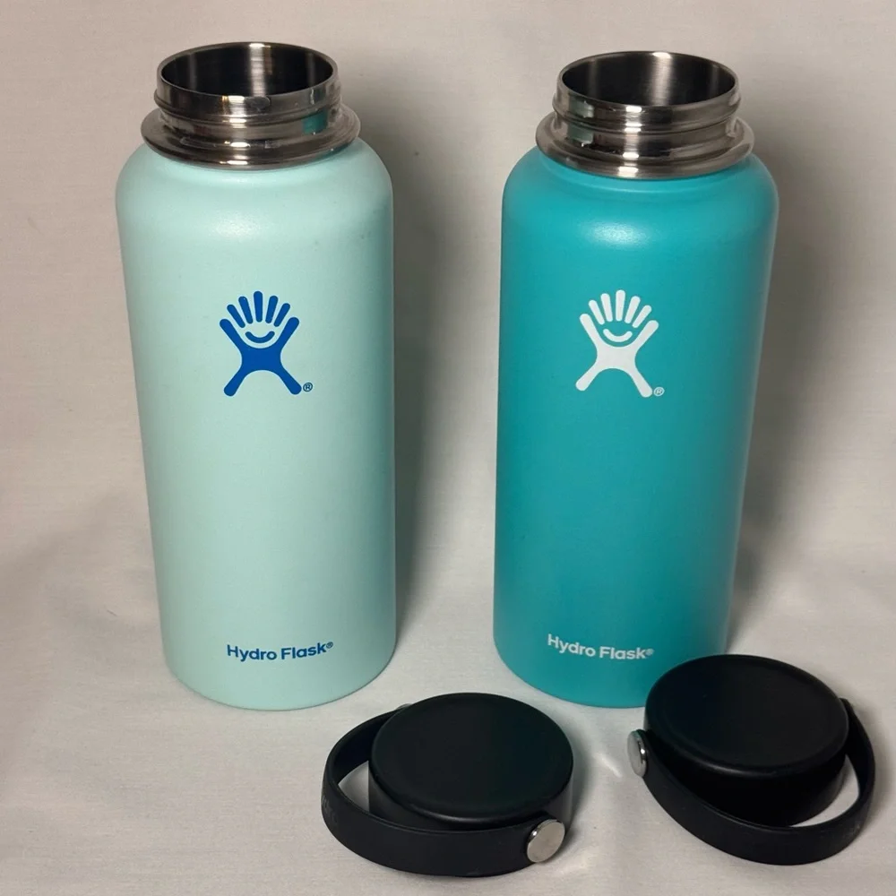 2 Hydroflask 32 oz Turquoise Mint - Picture 1 of 7